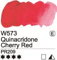 Akvarell festék Mijello 15ml – 573 Quinacridone cseresznyevörös