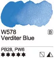Akvarell festék Mijello 15ml – 578 Verditer kék