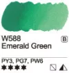 Akvarell festék Mijello 15ml – 588 Smaragdzöld