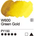 Akvarell festék Mijello 15ml – 600 Zöldarany