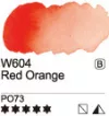 Akvarell festék Mijello 15ml – 604 Vörös narancs