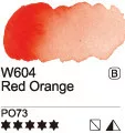 Akvarell festék Mijello 15ml – 604 Vörös narancs