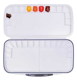 Műanyag kétszintes paletta Mijello 33x17cm