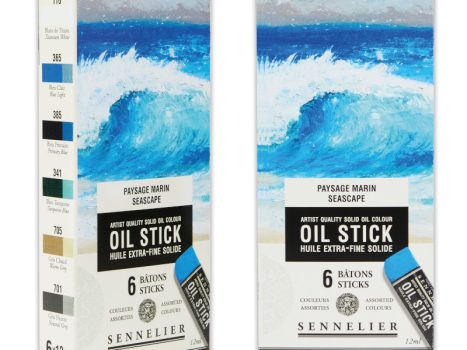 Sennelier oil stick set of 6 pcs – Seascape