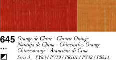 Sennelier olajstick 38ml – 645 Chinese Orange