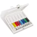 Olajfesték készlet Sennelier Etude 8x34ml fa dobozban