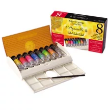 Akvarellfesték készlet Sennelier 8x10ml alapszínek