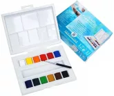 Utazó akvarellfesték készlet Sennelier 12 db Travel box