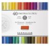 Set of dry pastels Sennelier 40 half basic shades