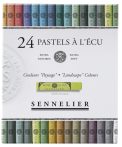 Set of dry pastels Sennelier 24 pcs landscape