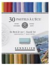 Set of dry pastels Sennelier 30 half marinas