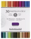 Set of dry pastels Sennelier 30 half basic