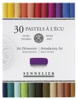 Set of dry pastels Sennelier 30 half basic