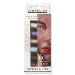   Száraz pasztell készlet Sennelier 6 db fél, Halvány Skin Tones