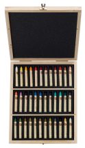 Set of oil pastels Sennelier 36 pcs in a wooden box