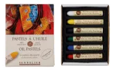 Set of oil pastels Sennelier 6 pcs basic shades