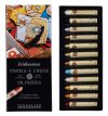 Set of oil pastels Sennelier 12 pcs metallic shades