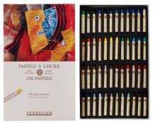 Set of oil pastels Sennelier 48 pcs basic shades