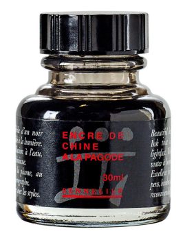 Fekete tinta kínai Sennelier – 30ml