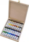 Olajfesték készlet Umton 18x20ml fa dobozban Olajfesték készlet Umton 18x20ml fa dobozban