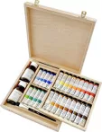 Olajfesték készlet Umton 36x20ml fa dobozban