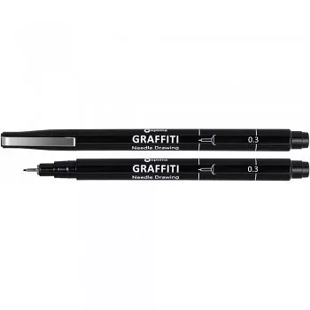 Graffiti írótoll fekete 0.3mm