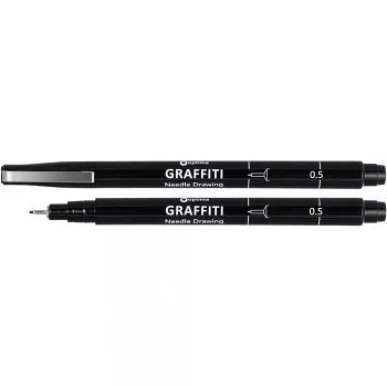 Írótoll Graffiti fekete 0.5mm