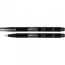 Írótoll Graffiti fekete 1mm