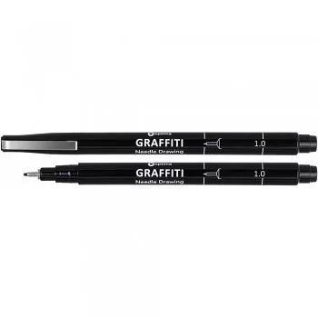 Írótoll Graffiti fekete 1mm
