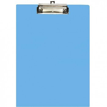 Világoskék A4 csíptetős tábla