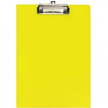 A4 sárga csíptetős tábla