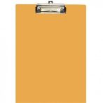 A4 narancssárga csíptetős tábla