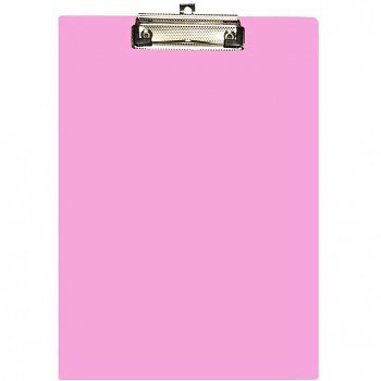 A4 rózsaszín csíptetős tábla