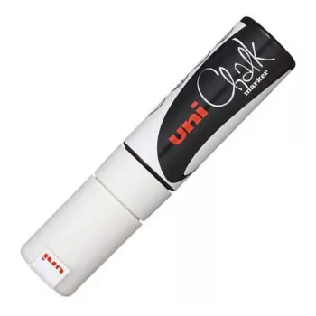 Kréta marker Uni Chalk 8mm fehér Kréta marker Uni Chalk 8mm fehér