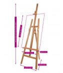 festés easel rental Mabef M/13 – 2 weeks