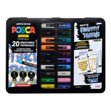Large set of markers Posca Graffiti 20 pcs limited edition