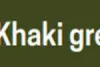 Akril marker Uni Posca PC-3M – 07 khaki green