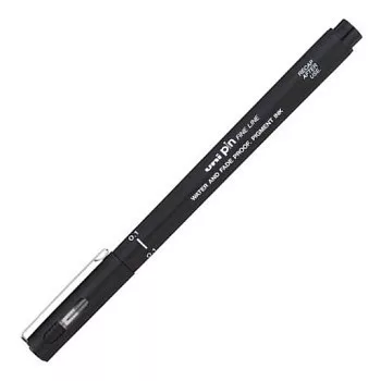 Fekete liner Uni Pin 200 – 0.4mm