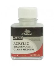 Átlátszó médium és lakk akrilhoz 75ml