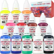 Meeden airbrush festék készlet 12x30ml
