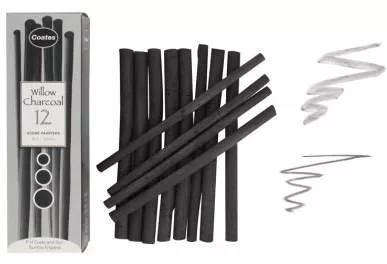 Természetes szén Coates 12 db Scene Painters keverék