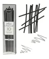 természetes charcoal Coates 10 pcs thin 3-4 mm