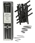 természetes charcoal Coates 12 pcs medium 7-9 mm