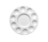 Kerek műanyag paletta