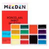 Porcelain palette rectangular 14 wells 10x19cm Porcelain palette rectangular 14 wells 10x19cm