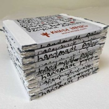 Kézi Khadi papírok tömb 15x15cm 150g