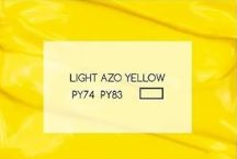 Akril paint Meeden 1000ml - 12 világos Azo Yellow