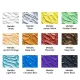 Meeden acrylic paint set 12x22ml metallic shades