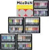 Large set of Meeden acrylic paints 100x12ml