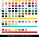 Large set of Meeden acrylic paints 100x12ml